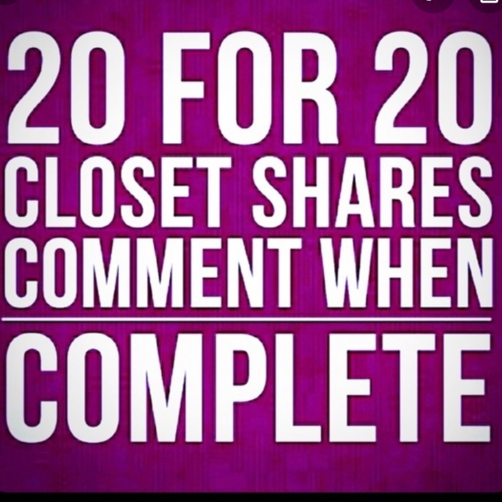 Comment so I know when to share!